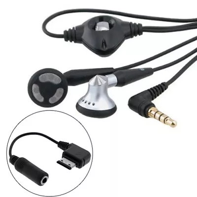 Wired Headset Handsfree Earphones Dual Earbuds Headphones For Cell Phones • $10.54