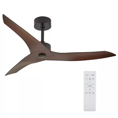 52 In Ceiling Fan With Remote Indoor&Outdoor Ceiling Fan With 3 Blades No Light • $94.99