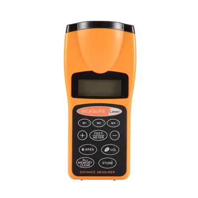 £16.98 • Buy Handheld Electronic Laser Measure Distance Meter LCD Digital Measure Tool 60ft