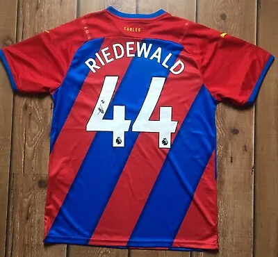 £107.99 • Buy JAIRO RIEDEWALD - Signed CRYSTAL PALACE FC Shirt  **COA**