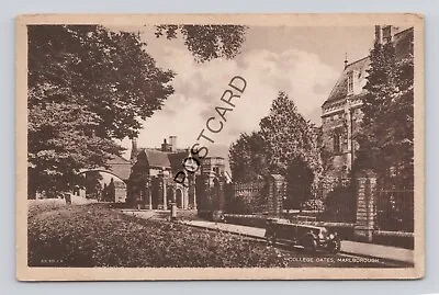 Postcard (N15) UK Marlborough College Gates. Eggleton & Co Local • £6.99