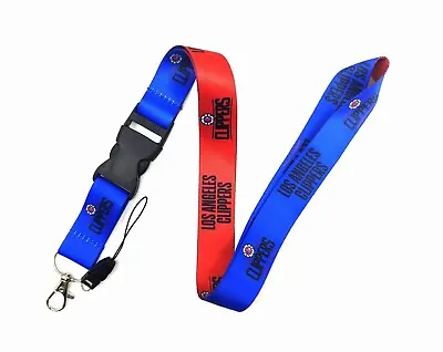 Los Angeles Clippers NBA Lanyard - 22  W/Quick Release & Breakaway Clasp 2 Sided • $7.99