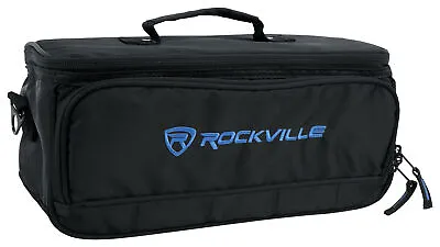 Rockville MB147 DJ Gig Bag Case W/ 13  Laptop Pocket Fits Behringer XR18 • $39.95
