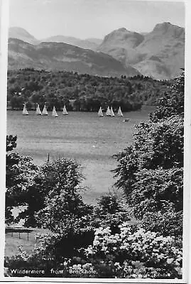 Windermere From Brockhole - 1962 Used RPPC - (Pub:J.HardmanKendal ) -VCC • £6.50