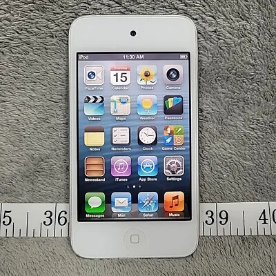 IPod 4th Gen Touch - 8 GB - White - A1367 - Factory Reset - PD057LL/A • $19.17
