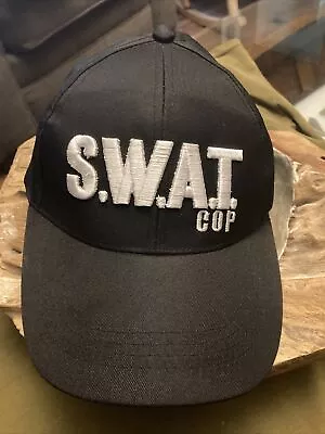 NEW Swat Hat Costume Black Size One Size • $5.50