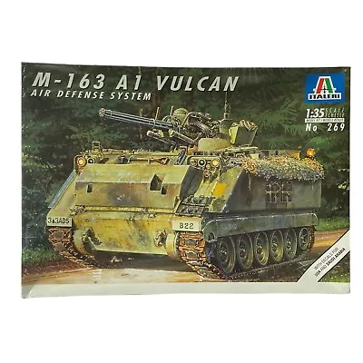 Italeri M-163 A1 Vulcan Tank Air Defense #269 1:35 Scale Model Kit New Sealed • $44.99