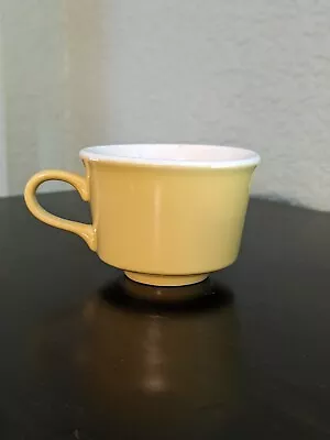 Vintage Jubilee Pattern Cavalier Ironstone Royal China Yellow Cup USA Back Stamp • $20
