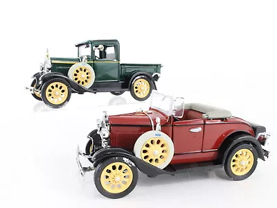 1931 Ford Model A Green Pick Up & Red Coupe National Motor Museum 1:32 Scale • $12