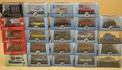 Oxford 1/76 Scale Ford Models. Fiesta Escort Cortina Popular Consul Zephyr. • £9.99