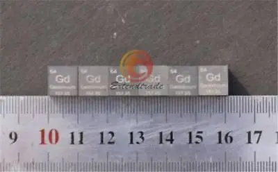 NEW 99.99% 10mm Cube Collection High Purity Gadolinium Gd Metal Carved Element • $31.86