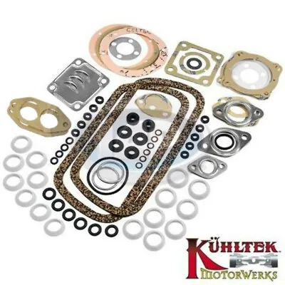 Type 2 Bus 63-71 1300-1600 Air Cooled Complete Engine Gasket Kit KUHLTEK • $18.95