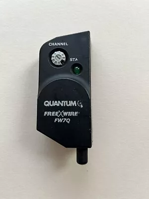 Quantum FreeWire FW7Q Flash Receiver FreeXWire For Qflash 4d T5d-R - Tested. • $125