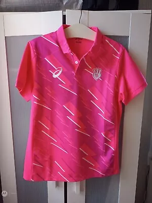 £8.99 • Buy Paris Stade Francais Rugby Polo Shirt, Oasics, Medium.