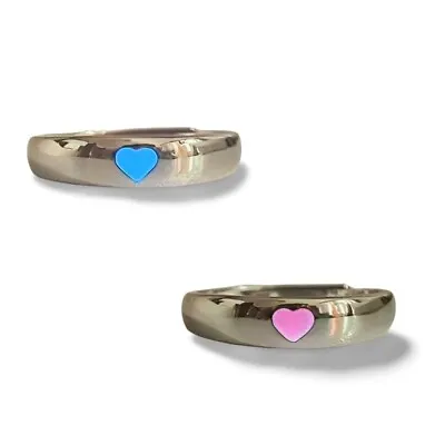 Glow In The Dark Ring Bands | Available In Blue & Pink | No Battery | Pack Of 1 • £4.99