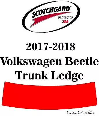 3M Scotchgard Paint Protection Film Clear Pre-Cut 2017 2018 Volkswagen Beetle • $40