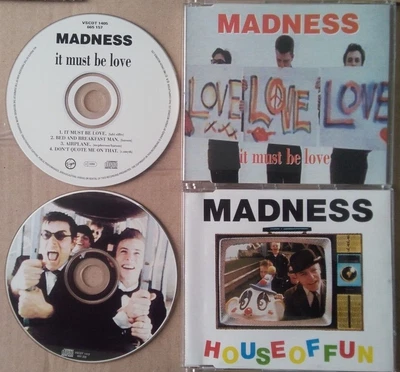 £7 • Buy Madness - House Of Fun & It Must Be Love CD Single - Ex Condition & Sealed