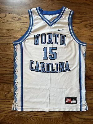 Vince Carter UNC North Carolina Tar Heels Retro Nike Basketball Jersey Sz M • $45