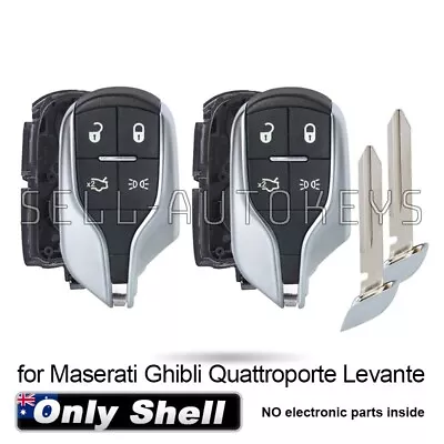 For Maserati Ghibli Quattroporte Levante 2012-2019 Remote Key Shell Housing Fob • $61.72