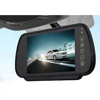 7  LCD Screen Car Rear View Headrest Mirror Monitor For Bus Car Reverse Camera • $55.50