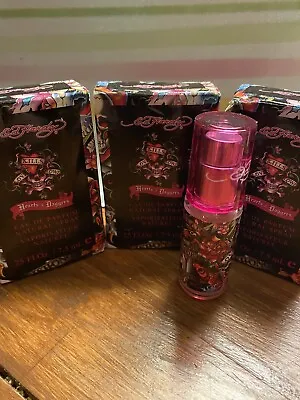 3 Ed Hardy Love Kills Slowly Perfume Hearts & Daggers.  (.25 Fl Oz)  7.5ml Purse • $24.99