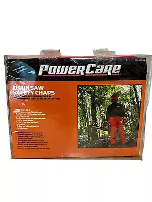 Powercare Pro Saw Safety Chap 11-Layers Polypropylene Woven Blend/Nylon Orange • $38.95