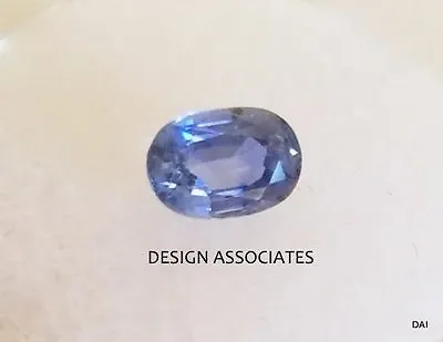 Montana Big Sky Blue Sapphire 6x4 Mm Oval Cut Treated   Aaa • $49.99