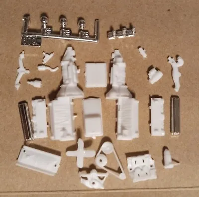 A Engine For A Revell 1949 Mercury Special Edition Plastic Model ! • $5.99