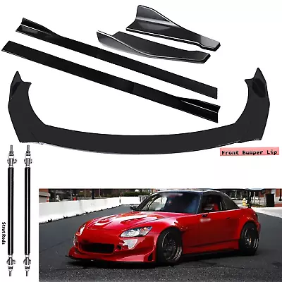 For Honda S2000 2000-2019 Front Rear Bumper Lip Spoiler Body Kit Splitter Side • $79.99