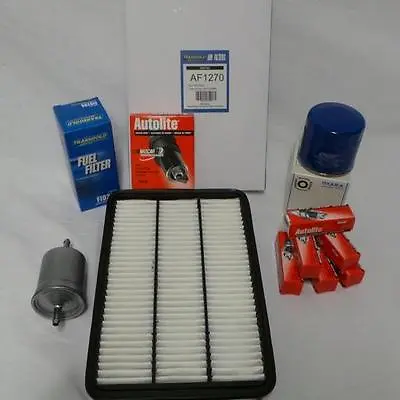 Service Kit HOLDEN FRONTERA JACKAROO RODEO OIL FUEL AIR FILTER SPARK PLUGS Kit • $60.40