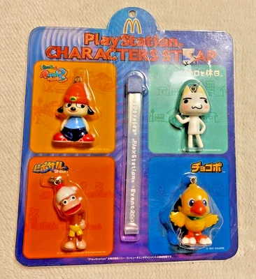 £47.45 • Buy Playstation McDonald Characters Strap PS 4 Figure Piposal Chocobo Toro PaRappa