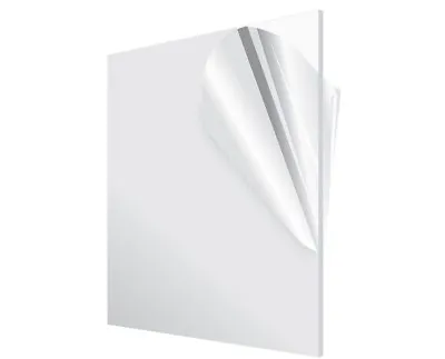 Acrylic Plexiglass Plastic Sheet 1/2  Thick - You Pick The Size Clear • $127.13