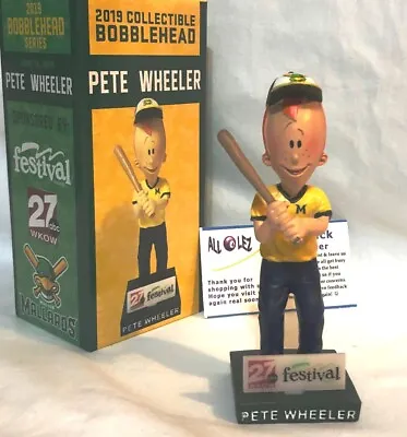 2019 Madison Mallards Pete Wheeler  Backyard Baseball  Sga Bobblehead ~ Nib • $19.99