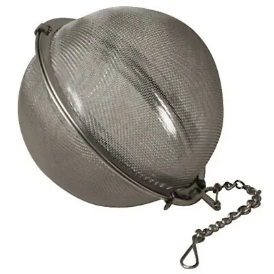 Frontier Mesh Tea Ball 2 Inch Stainless Steel 2Pcs New With Box • $10.99