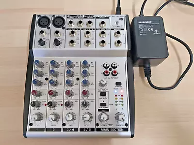 Behringer Eurorack UB802 Low Noise Mixer With PSU • £40