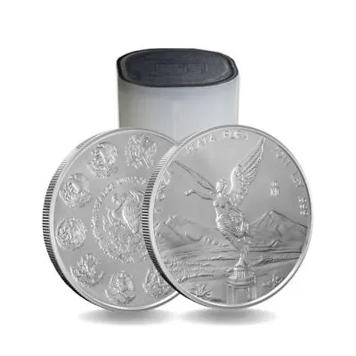 2023 1 Oz Mexican Silver Libertad Coin (BU - Tube Of 25) • $917.74