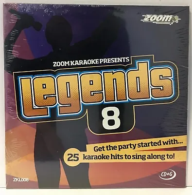 £4.95 • Buy Zoom Karaoke Legends Series CD+G - Volume 8 - The Beatles & Friends Favourites