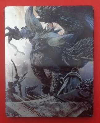 $39.95 • Buy Monster Hunter World SteelBook & Game PS4 Or PS5 TRACKING+FREE POST+OZ DISPATCH