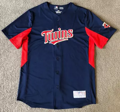 VH Imagewear TX3 Cool Men's Embroidered Minnesota Twins Jersey - Size Medium • $18