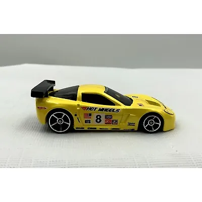 Hot Wheels Chevy Corvette C6-R Yellow Die Cast • $7.99