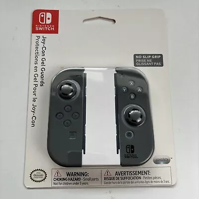 New Nintendo Switch JOY CON GEL Guards Grey No Slip Gaming Accessory Case • $34.95