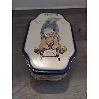 Vintage Chocolate Tins Good Housekeeping Winter Hearst Box  • $7.49