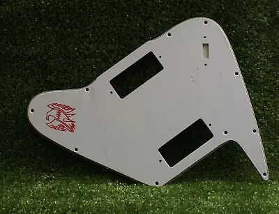 Pickguard For Gibson Non Reverse Firebird Slide Switch V1 W Screen Logo WT • $59.13