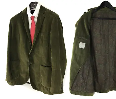 L.B.M. 1911 Tailored Limited Edition Sport Jacket Corduroy Cotton Blazer 56 R • £150