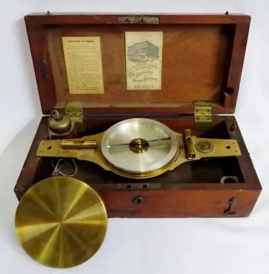 Antique W&LE Gurley Surveyors Compass • $850