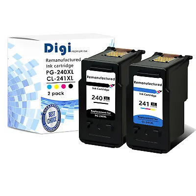 Compatible Ink PG-240 XL CL-241 XL For Canon MG2120 MG4120 MG3120 MX532 MX472 • $20.98