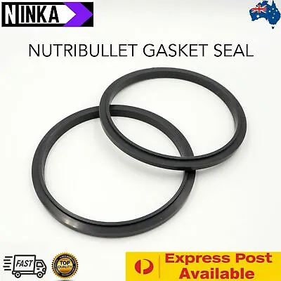 $9.95 • Buy Gasket Seal For Nutribullet Replacement Grey Rubber Ring To Suit 600W 900W 1200W