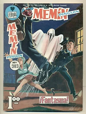 MEMIN PINGUIN #383 Fantasma Mexican Comic 1971 • $9