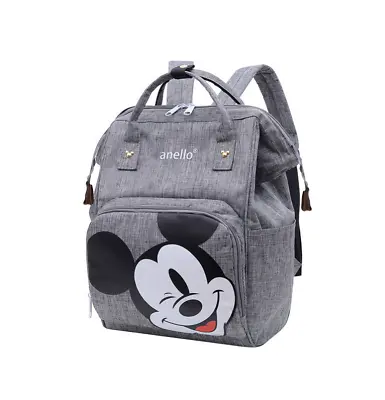 £13.29 • Buy Large Mickey Mummy Baby Diaper Nappy Backpack Travel (Grey)