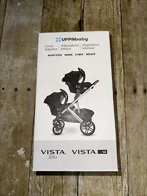 UPPAbaby Lower Adapter For Maxi-COSI Nuna And Cybex Black Vista 2015 VIsta V2 • $24.99